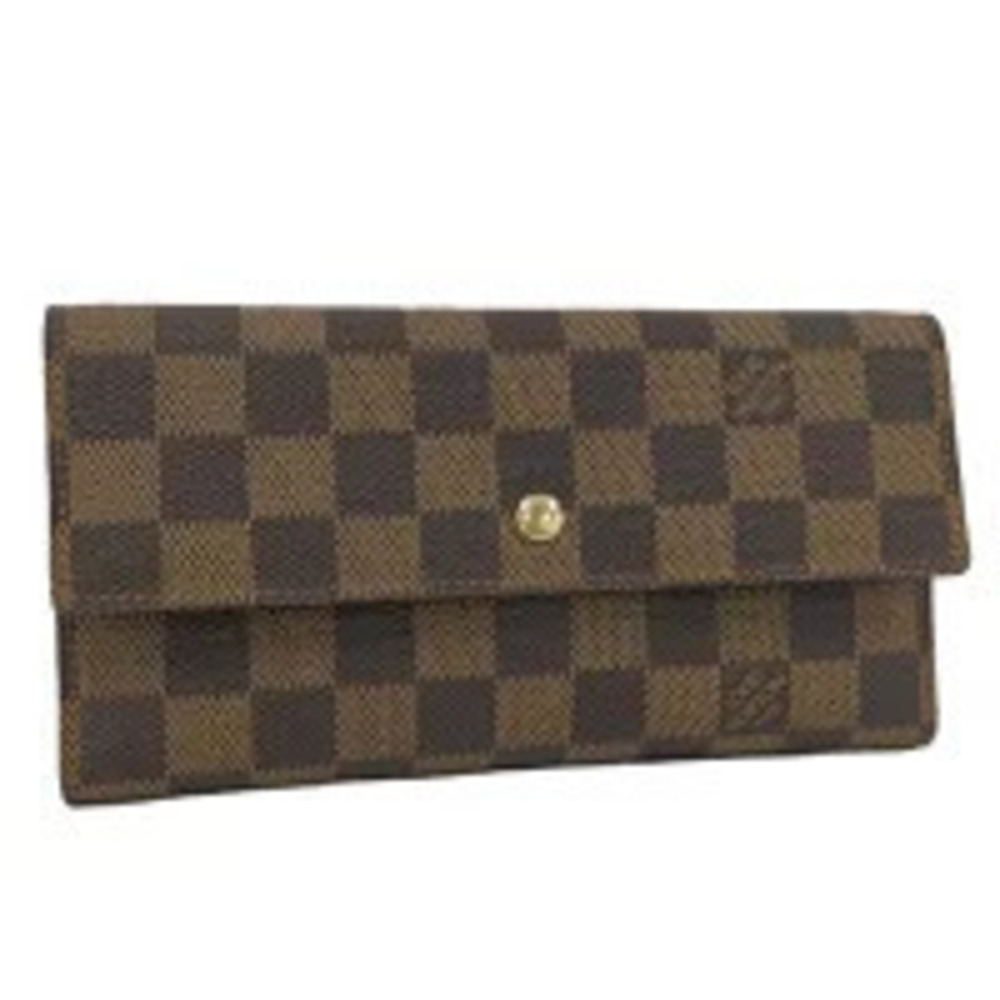 LOUIS VUITTON Portefeuille International Tri fold Long Wallet Monogram